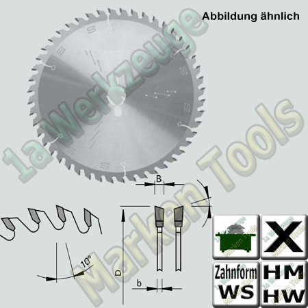 HM HW Besäum- und Fertigschnitt- Sägeblatt Ø305x3,2x2,2xØ30 Z=48 WS NL Combi3