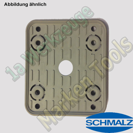 Schmalz Saugplatte VCSP-O 140x130x16.5 für Vakuum Sauger VCBL S4