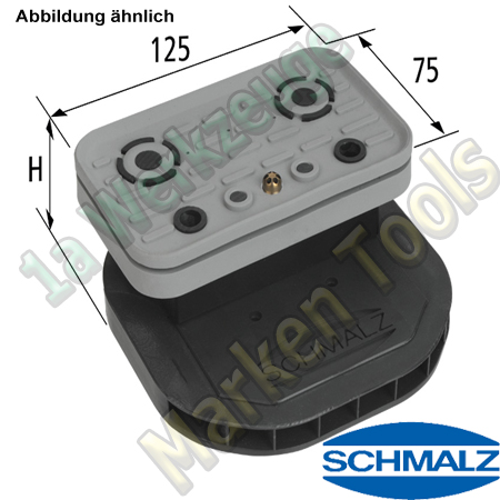 CNC Schmalz Vakuum-Sauger VCBL-B 125x75x74 TV