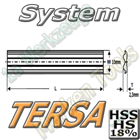 Tersa Hobelmesser HSS18 HS18