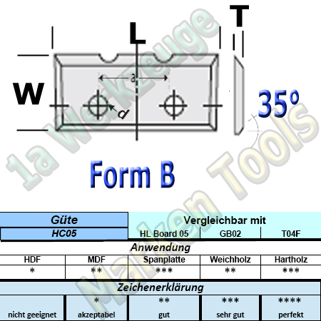 Wendeplatten Wendemesser 16 x 7 x 1,5 mm a=7mm Form B 2Nuten für Schloßkastenfräser HM HW 10 Stück JSO