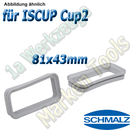 Dichtrahmen für Schmalz  Innospann Sauger-Cups-2 81 x43 mm