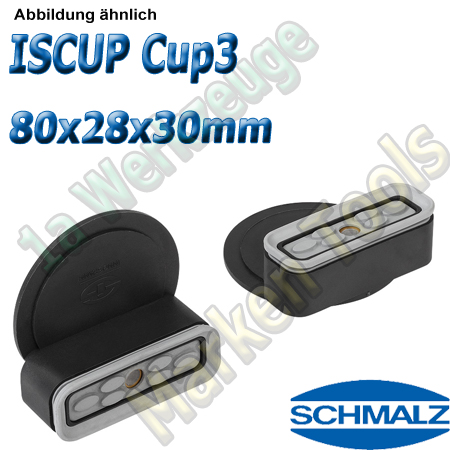Schmalz Innospann Sauger-Cup ISCUP Cup-3 80 x 28mm Höhe 30 mm