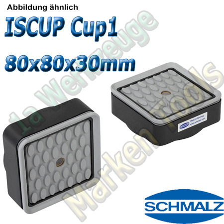 Schmalz Innospann Sauger-Cup ISCUP Cup-1 80 x 80 mm Höhe 30 mm
