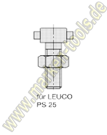 Verriegelungsschraube M 8, für LEUCO PS 25