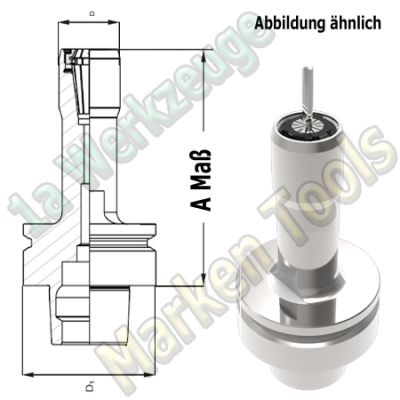 Produktbild von HSK 63F Schrumpffutter – Wärmeschrumpf-Futter In Schlanker Bauform, Von CNC-Schiederer